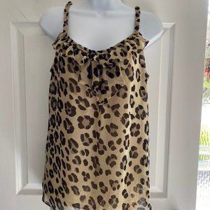 Animal print Tank Top